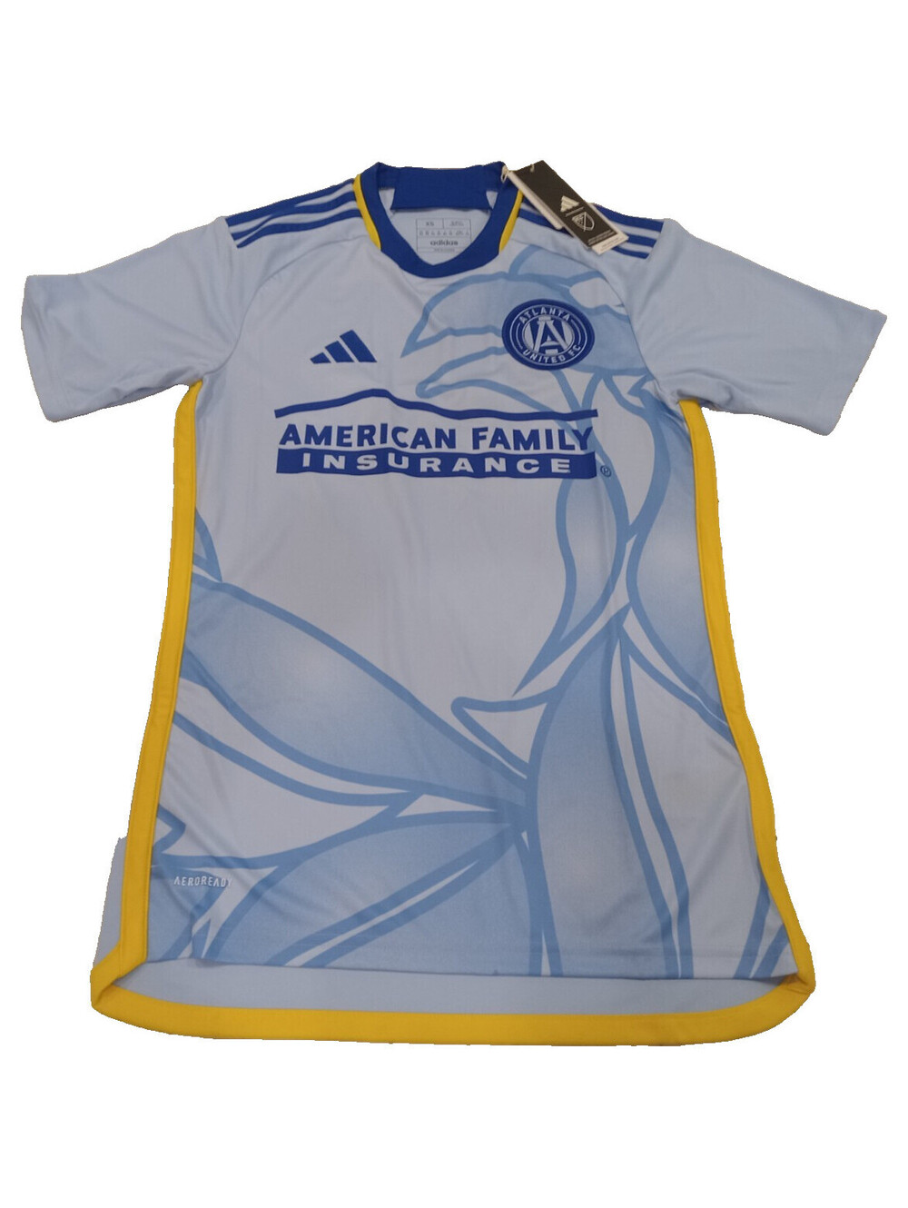 adidas Atlanta United FC Jersey Mens XS Blue Resurgens Kit Away Phoenix NWT